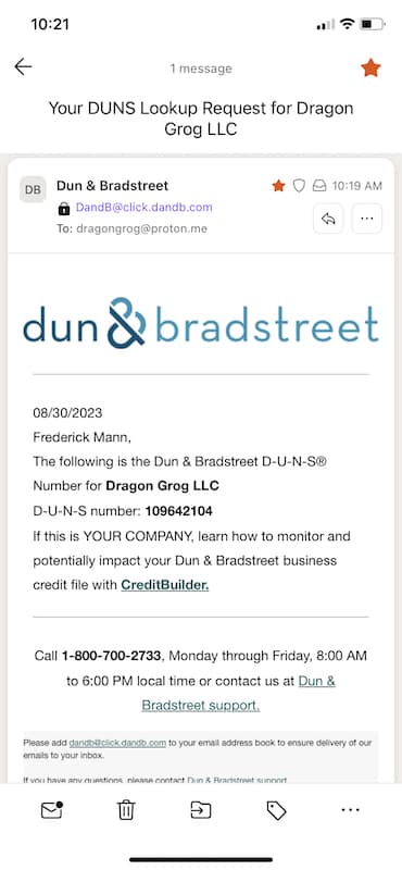 DNS for Dragon Grog LLC